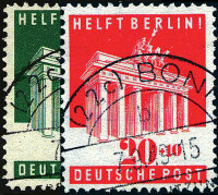 Bizone 1948 Mi.-Nr. 101-02 - gestempelt
