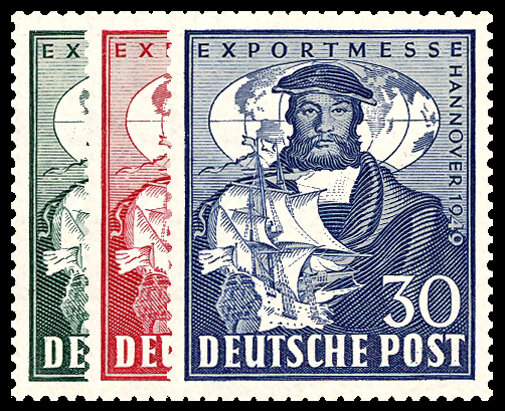 Bizone 1949 Nr. 103-05 - postfrisch