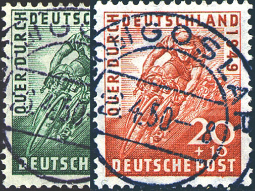 Bizone 1949 Mi.-Nr. 106-07 - gestempelt