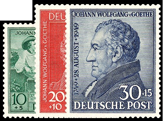Bizone 1949 Nr. 108-110 - postfrisch