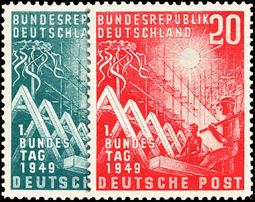 BRD 1949 Nr. 111-112 - postfrisch