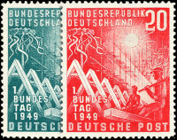 BRD 1949 Nr. 111-112 - postfrisch