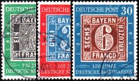 BRD 1949 Mi.-Nr. 113-115 - gestempelt