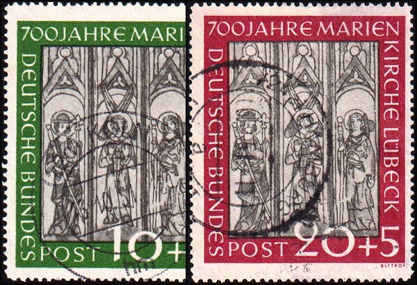 BRD 1951 Mi.-Nr. 139-140 - gestempelt