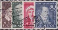 BRD 1951 Mi.-Nr. 143-146 - gestempelt