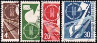 BRD 1953 Mi.-Nr. 167-170 - gestempelt