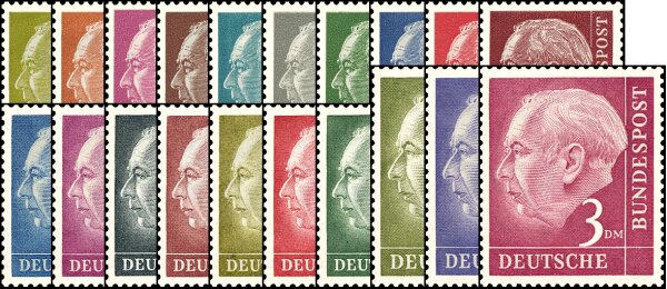 BRD 1954 Nr. 177-196 - postfrisch