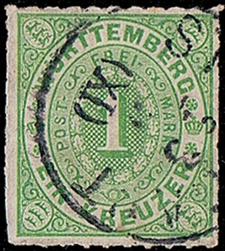 Württemberg 1869  Mi.-Nr. 36 - gestempelt
