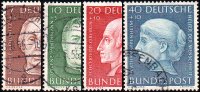 BRD 1954 Mi.-Nr. 200-203 - gestempelt