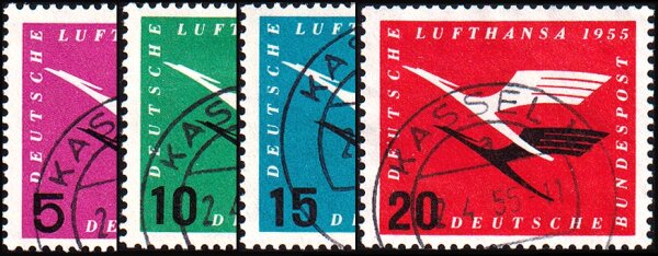 BRD 1955 Mi.-Nr. 205-208 - gestempelt