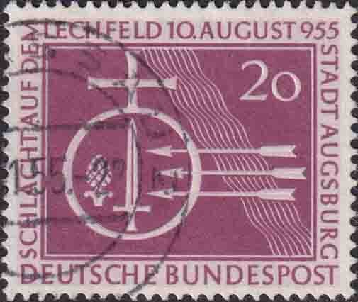 BRD 1955 Mi.-Nr. 216 - gestempelt