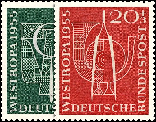 BRD 1955 Nr. 217-218 - postfrisch