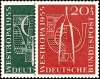 BRD 1955 Nr. 217-218 - postfrisch