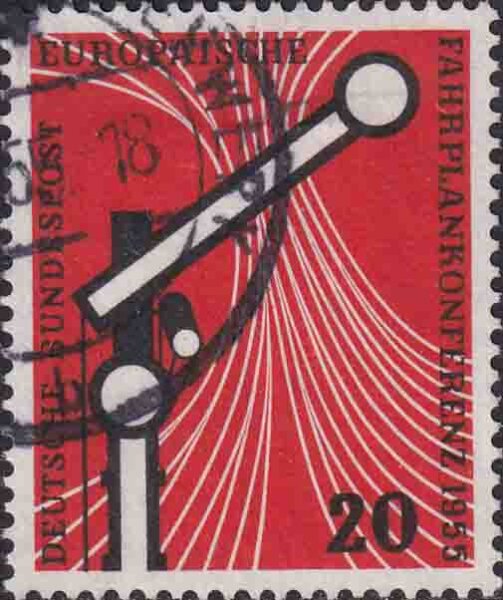 BRD 1955 Mi.-Nr. 219 - gestempelt