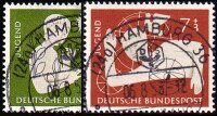 BRD 1956 Mi.-Nr. 232-233 - gestempelt