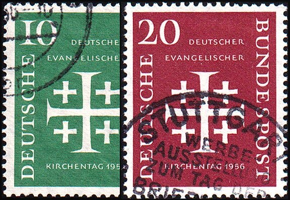 BRD 1956 Mi.-Nr. 235-236 - gestempelt