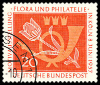 BRD 1957 Mi.-Nr. 254 - gestempelt