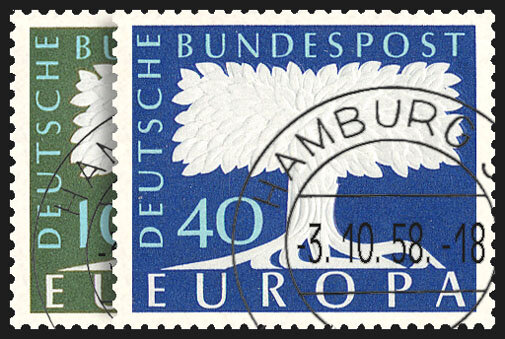 BRD 1957 Mi.-Nr. 268-269 - gestempelt