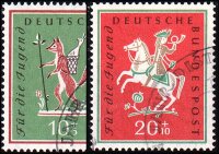 BRD 1958 Mi.-Nr. 286-287 - gestempelt