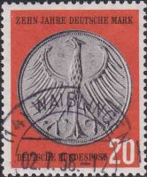 BRD 1958 Mi.-Nr. 291 - gestempelt