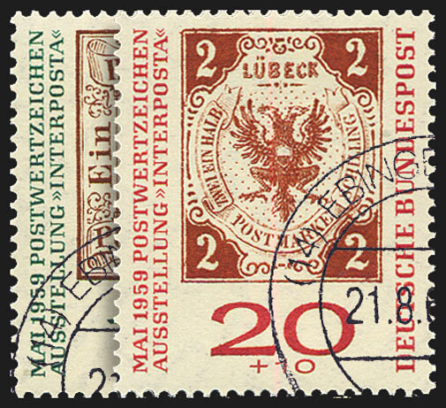 BRD 1959 Mi.-Nr. 310-311 b - gestempelt