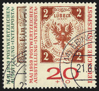 BRD 1959 Mi.-Nr. 310-311 b - gestempelt