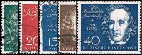 BRD 1959 Mi.-Nr. 315-319 - gestempelt