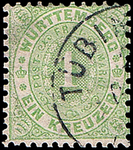 Württemberg 1874  Mi.-Nr. 43 - gestempelt