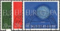 BRD 1960 Mi.-Nr. 337-339 - gestempelt