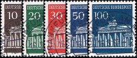 BRD 1966 Mi.-Nr. 506-510 - gestempelt