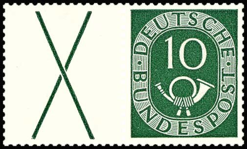 BRD 1951 Nr. W 1 - postfrisch