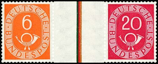 BRD 1951 Nr. WZ 3 - postfrisch