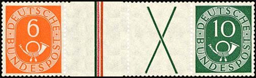 BRD 1951 Nr. WZ 4 - postfrisch