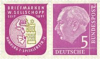 BRD 1956 Nr. W 8 - postfrisch