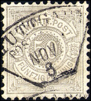 Württemberg 1875 Mi.-Nr. 50 - gestempelt