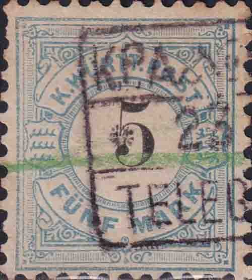 Württemberg 1881 Mi.-Nr. 54 - gestempelt