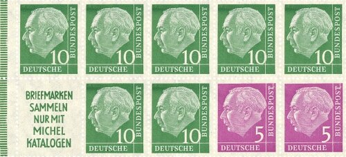 BRD 1955 Mi.-Nr. H-Bl. 4 - postfrisch