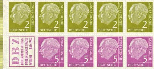 BRD 1955 Mi.-Nr. H-Bl. 5 - postfrisch