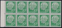 BRD 1960 Mi.-Nr. H-Bl.10 d - postfrisch