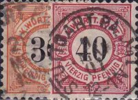 Württemberg 1900 Mi-Nr. 61-62 - gestempelt