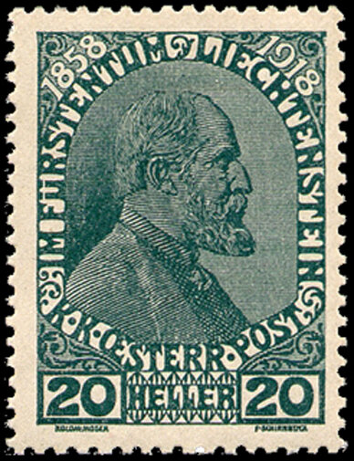 Liechtenstein 1918 Mi.-Nr. 10 - ungestempelt