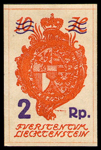 Liechtenstein 1921 Mi.-Nr. 43 - ungestempelt