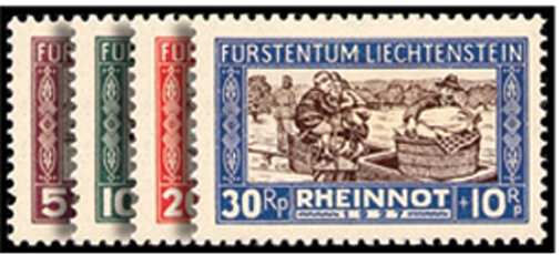 Liechtenstein 1928 Mi.-Nr. 78-81 - ungestempelt