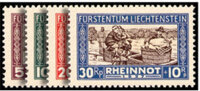 Liechtenstein 1928 Mi.-Nr. 78-81 - ungestempelt