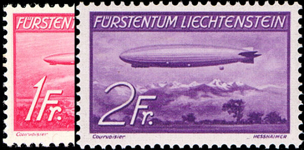 Liechtenstein 1936 Mi.-Nr. 149-150 - ungestempelt