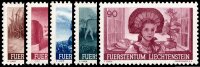 Liechtenstein 1941 Mi.-Nr. 192-196 - ungestempelt