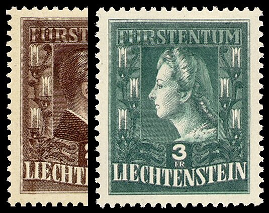 Liechtenstein 1944 Mi.-Nr. 238-239 - ungestempelt