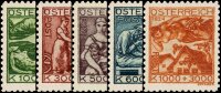 Österreich 1924 Mi.-Nr. 442-446 - postfrisch