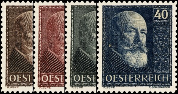 Österreich 1928 Mi.-Nr. 494-497 - postfrisch