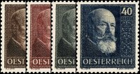 Österreich 1928 Mi.-Nr. 494-497 - postfrisch